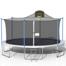 B2B 16FT TRAMPOLINE BLUE - W285S00001 - Round Trampolines
