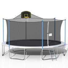 B2B 16FT TRAMPOLINE BLUE - W285S00001 - Round Trampolines