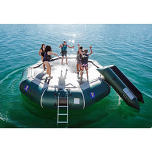 Island Hopper 17’ Springless Water Bouncer Bounce & Splash - Recreational Grade - 17’BNS - Water Bouncers