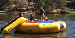 Island Hopper 17 Springless Water Bouncer Bounce & Splash - Recreational Grade - 17BNS - Water Bouncers