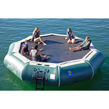 Island Hopper 17’ Springless Water Bouncer Bounce & Splash - Recreational Grade - 17’BNS - Water Bouncers
