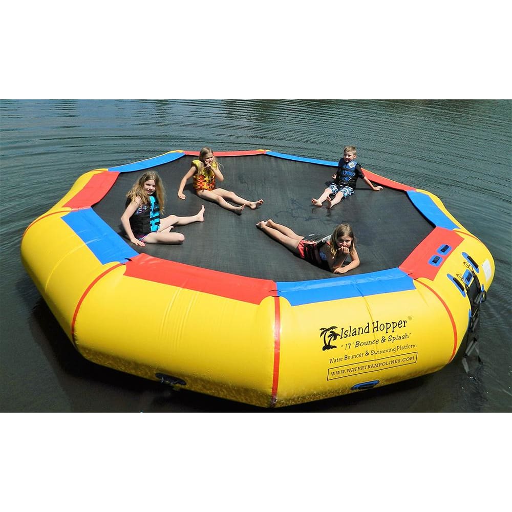 Island Hopper 17 Springless Water Bouncer Bounce & Splash - Recreational Grade - 17BNS - Water Bouncers