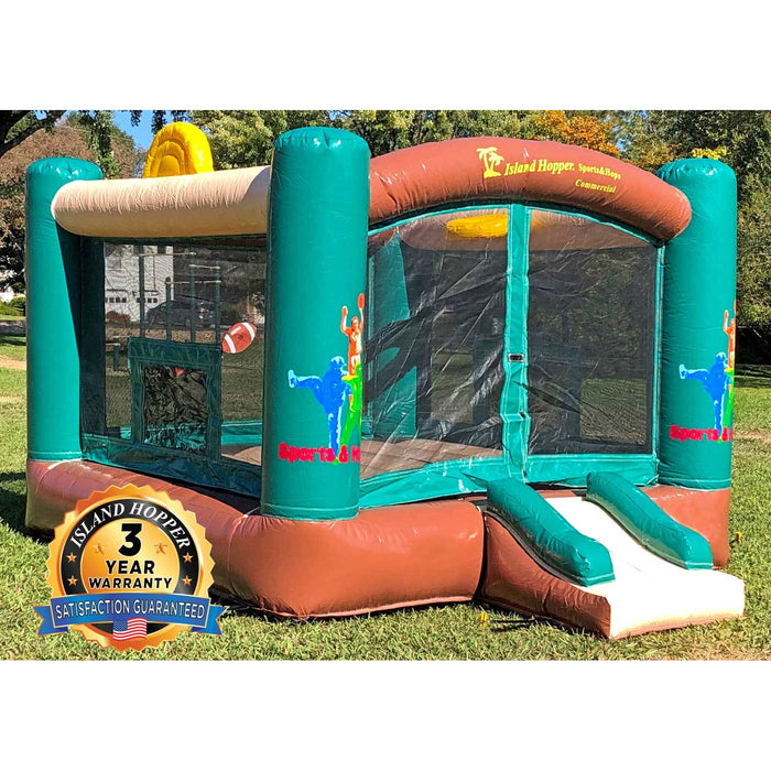 Island Hopper Commercial Sports and Hops Bounce House - Comm-SNH - Bounce Houses