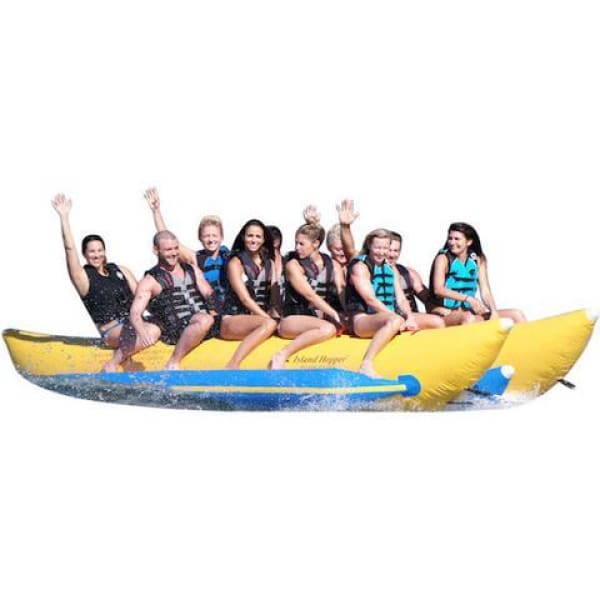 Island Hopper Elite Class Commercial Banana Boat 10 Passenger - PVC-10-SBS - Banana Boats