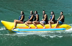 Island Hopper Elite Class Commercial Banana Boat 6 Passengers - PVC-6-INLINE - Banana Boats