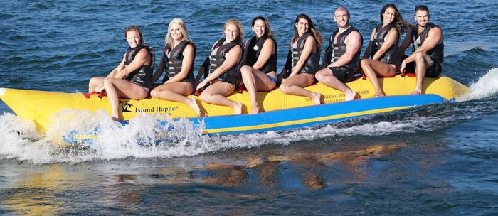 Island Hopper Elite Class Commercial Banana Boat 8 Passenger - PVC-8 - Banana Boats