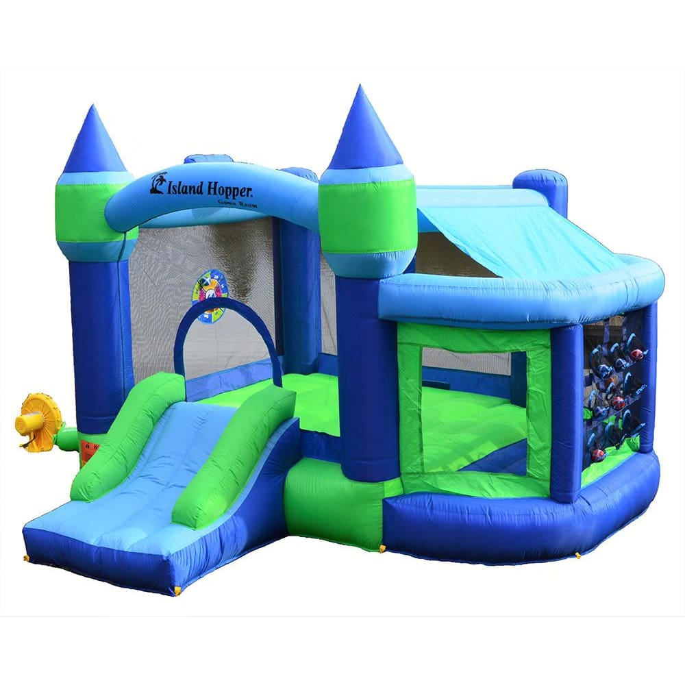 Bouncy Trampolines Island Hopper Shady Play Game Room Bounce House SPGR