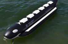 Island Hopper Whale Ride Banana Style Water Sled 6 Passenger in-line - PVC-6-WR - Banana Boats