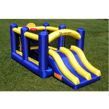 Island Hopper® Racing Slide and Slam Bounce House - Bounce Houses
