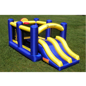 Island Hopper® Racing Slide and Slam Bounce House - Bounce Houses