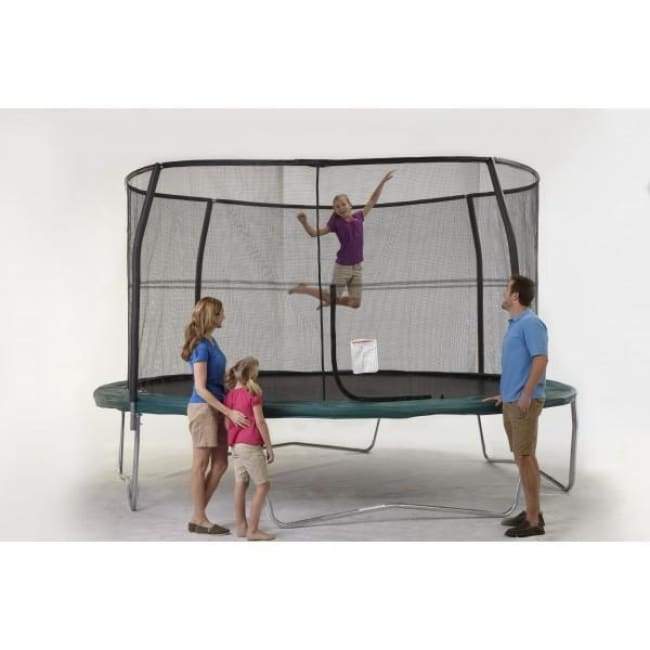 Bazoongi 14 4 Straight Pole Enclosure System *trampoline Sold Separately* - Trampoline Accessories