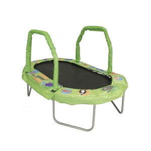 Jumpking 38 X 66 Mini Oval Trampoline With Green Pad - Jk3866Gn - Trampolines