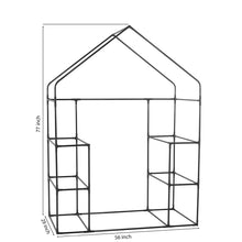 Ogrow Deluxe Walk-In 3 Tier 6 Shelf Portable Greenhouse - Og6834-S - Greenhouses & Accessories