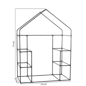 Ogrow Deluxe Walk-In 3 Tier 6 Shelf Portable Greenhouse - Og6834-S - Greenhouses & Accessories