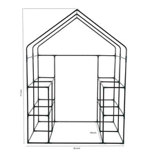 Ogrow Deluxe Walk-In 6 Tier 12 Shelf Portable Greenhouse - Og6868-D - Greenhouses & Accessories