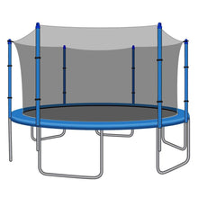 SkyBound Replacement Net for 12ft Trampolines - Fits 6 Straight Poles (Using Bolted Pole Caps) - Trampoline Replacements