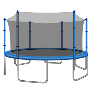 enkel en alleen sociaal Beschaven BouncyTrampolines - SkyBound Replacement Net for 12ft Trampolines - Fits 6  Straight Poles (Using – Bouncy Trampolines