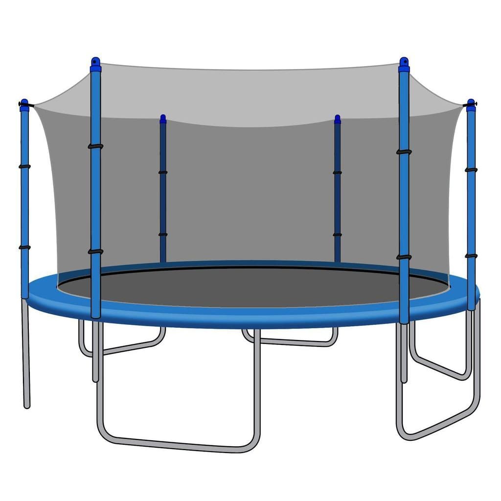 Trampoline replacement top net pole