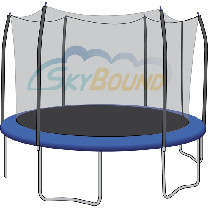 SkyBound Trampoline Net For 12 Round Skywalker Trampoline Fits 6 Poles (Net Only) - Trampoline Replacements