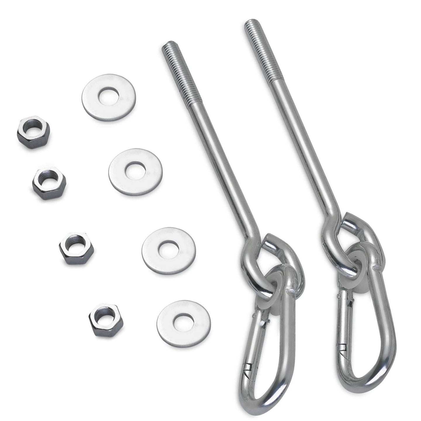 Swingan - 6.5 Screw Swing Hanger With 4 Snap Hook - Set Of 2 - SWHWD-SCWSH - Swings & Accessories