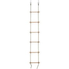 Swingan - 6 Steps Gymnastic Climbing Rope Ladder - Fully Assembled - Sw-Wlr - Swings & Accessories