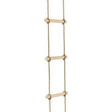 Swingan - 6 Steps Gymnastic Climbing Rope Ladder - Fully Assembled - Sw-Wlr - Swings & Accessories
