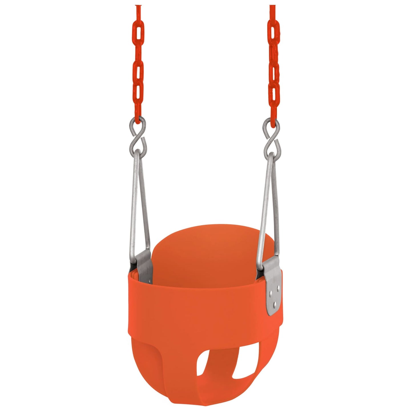 Swingan - High Back Full Bucket Toddler & Baby Swing - Orange - Swbsc-Or - Swings & Accessories