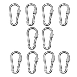 Swingan - Snap Hook With Screw Lock - Set Of 10 - Swings & Accessories