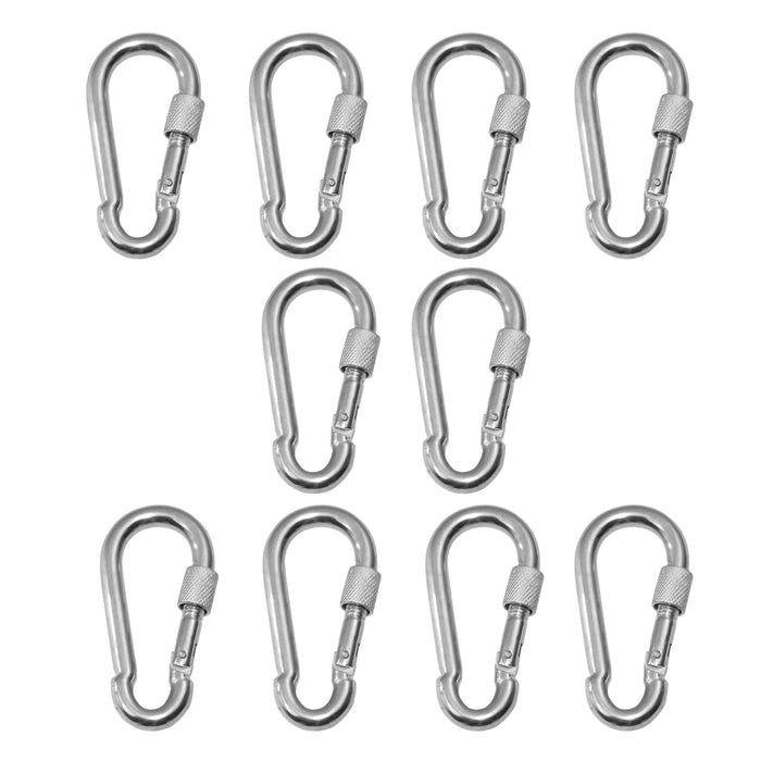 Swingan - Snap Hook With Screw Lock - Set Of 10 - Swings & Accessories