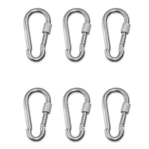Swingan - Snap Hook With Screw Lock - Set Of 6 - Swhwd-Ql-6 - Swings & Accessories