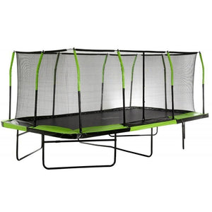 Upper Bounce Rectangle Trampoline 10 x 17 ft Mega incl. Enclosure - UBRTG01-1017 - Rectangle Trampolines